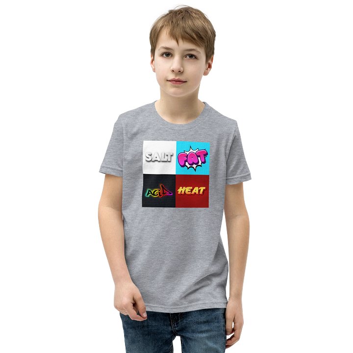 Salt Fat Acid Heat - Bella+Canvas Youth Short Sleeve T-Shirt product image (12)