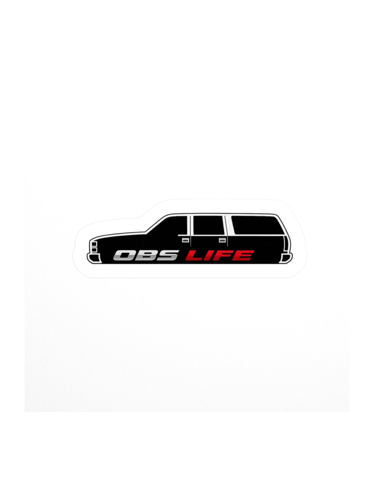 OBS Life Tahoe Sticker product image (1)