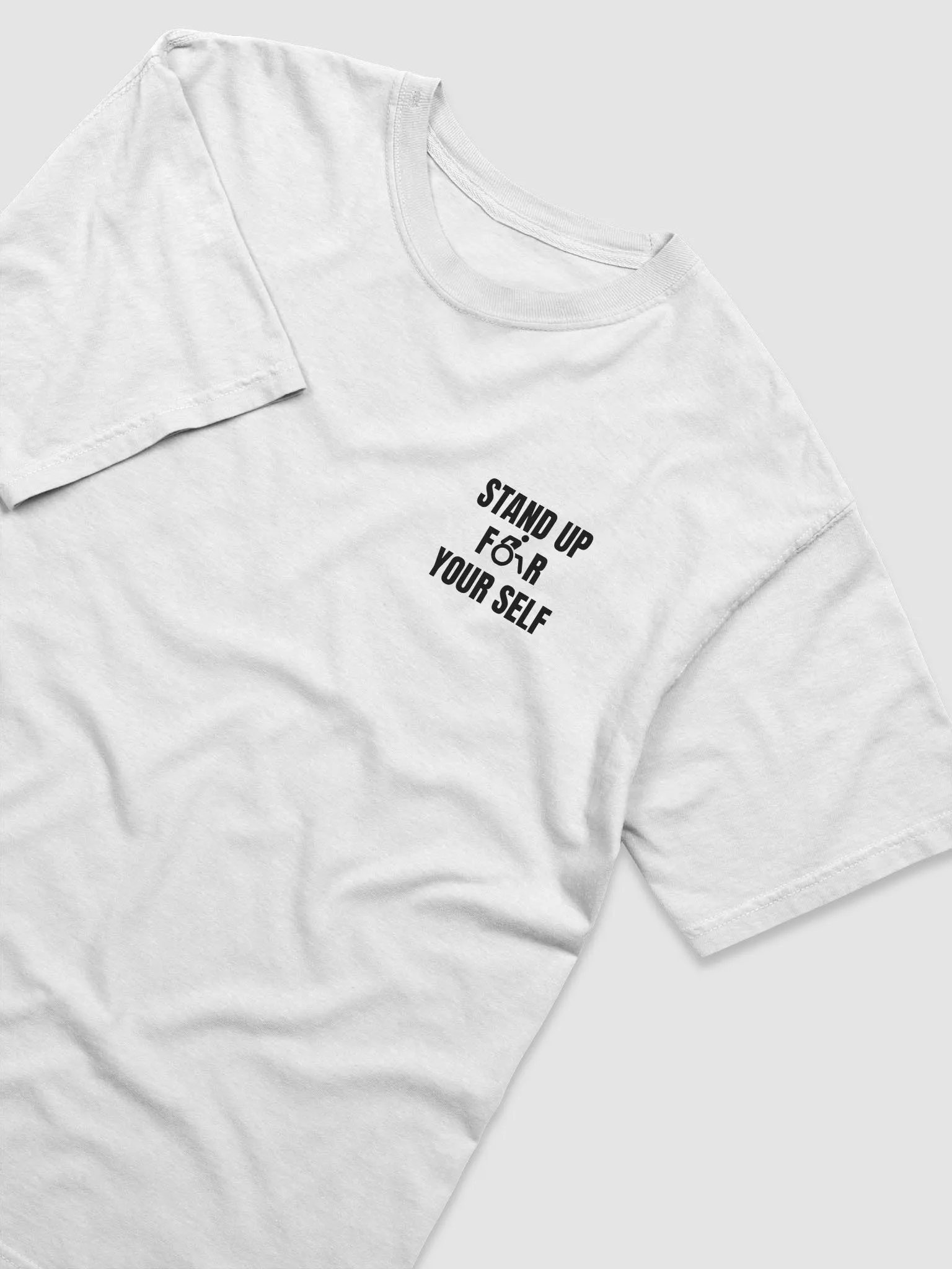 Stand Up For Yourself Tee White product image (3)