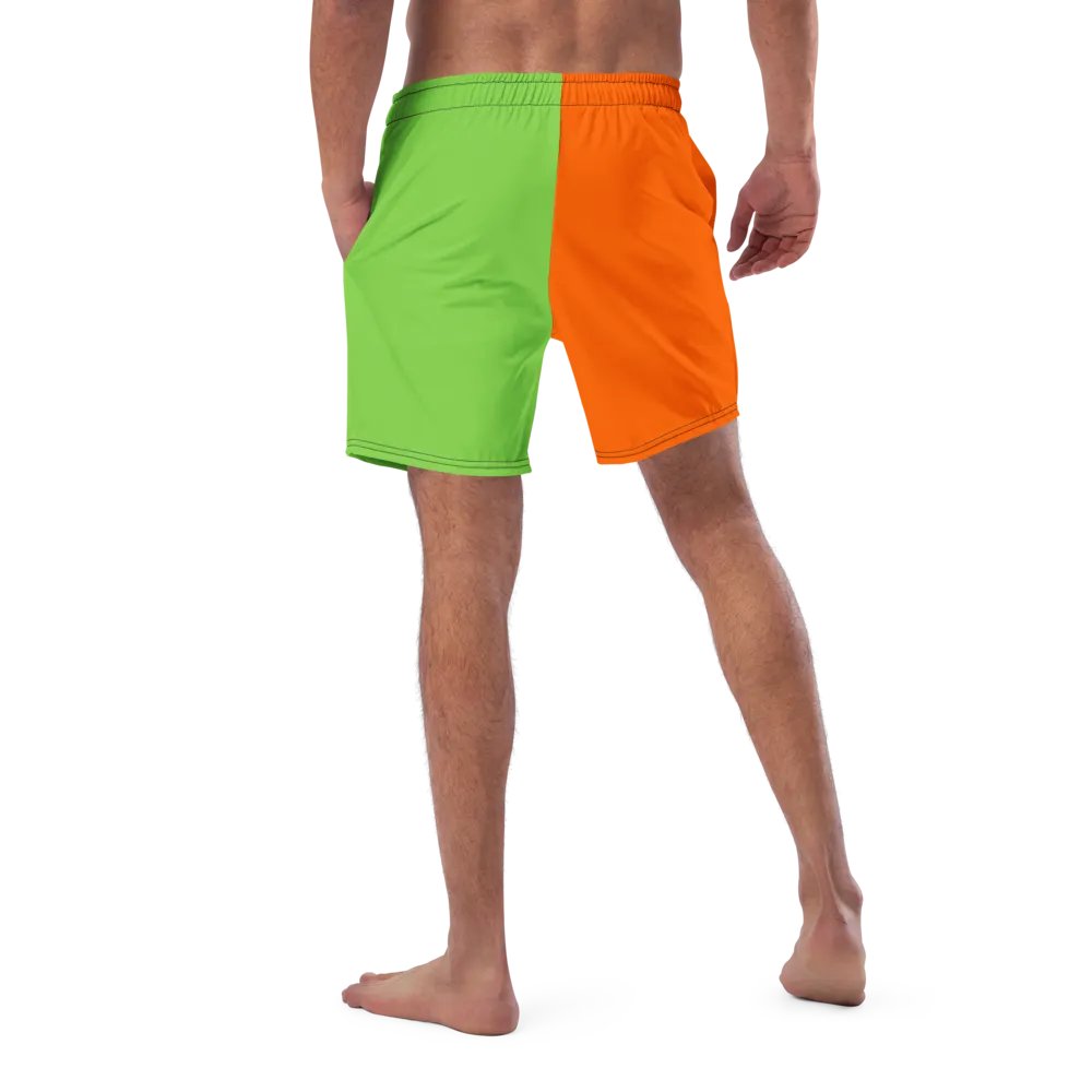 SPOOKY JOOCE Swim Trunkz - Orange/Green product image (3)