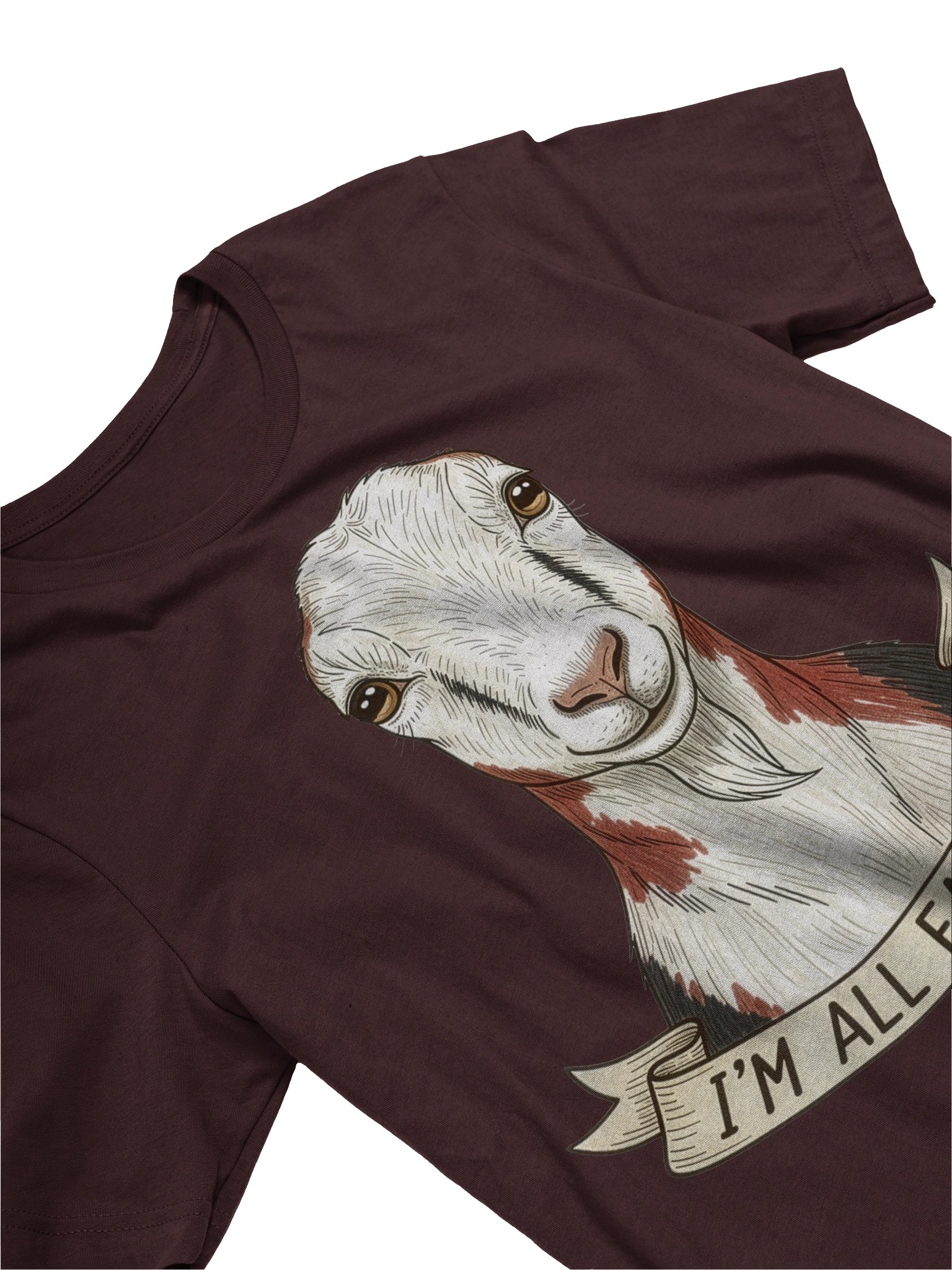 I'm All Ears...Not! — LaMancha Goat Tee product image (3)