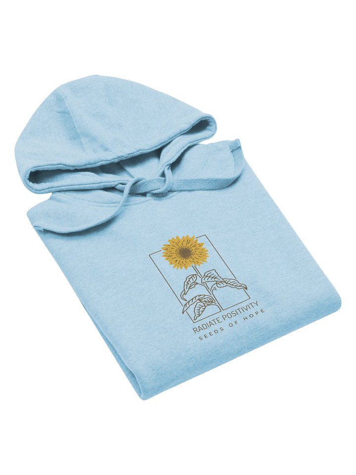 Radiant Sunflower Positivity Hoodie product image (2)
