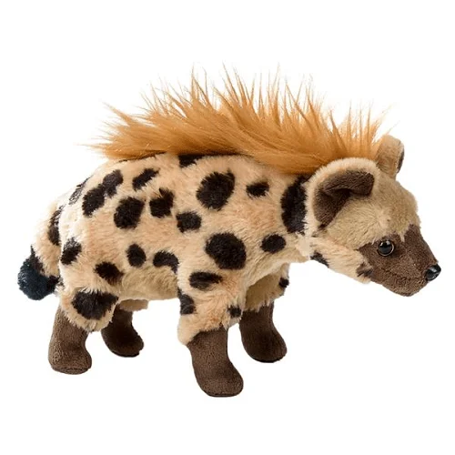 Cute 10" Hyena Plush - Soft Stuffed Anime Style Safari Wildlife Toy product image (2)