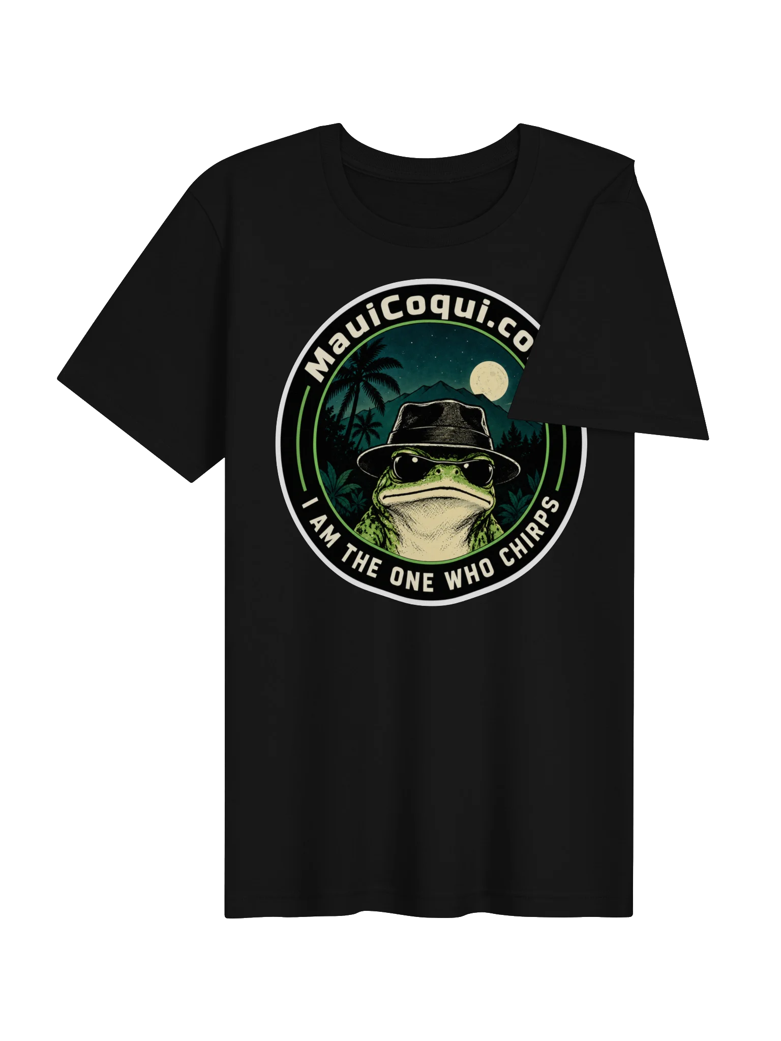 Heisenfrog Tee - I am the one who chirps - Black product image (4)