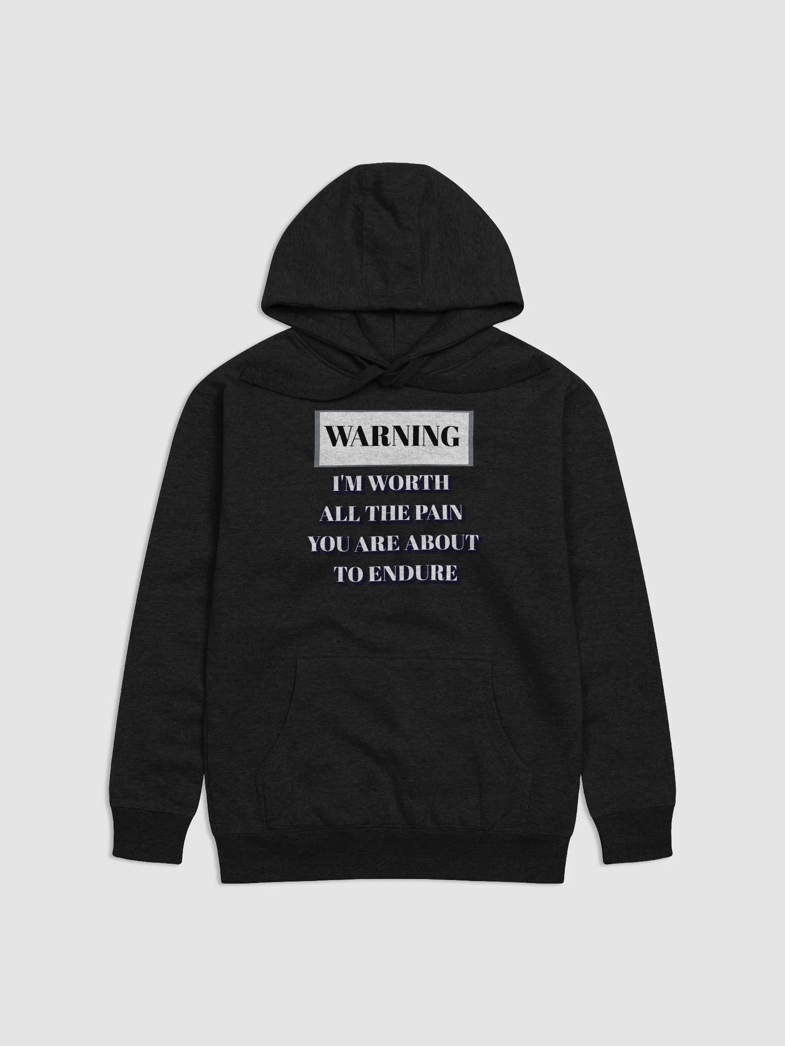 I'm Worth All The Pain You Are About To Endure Hoodie product image (4)