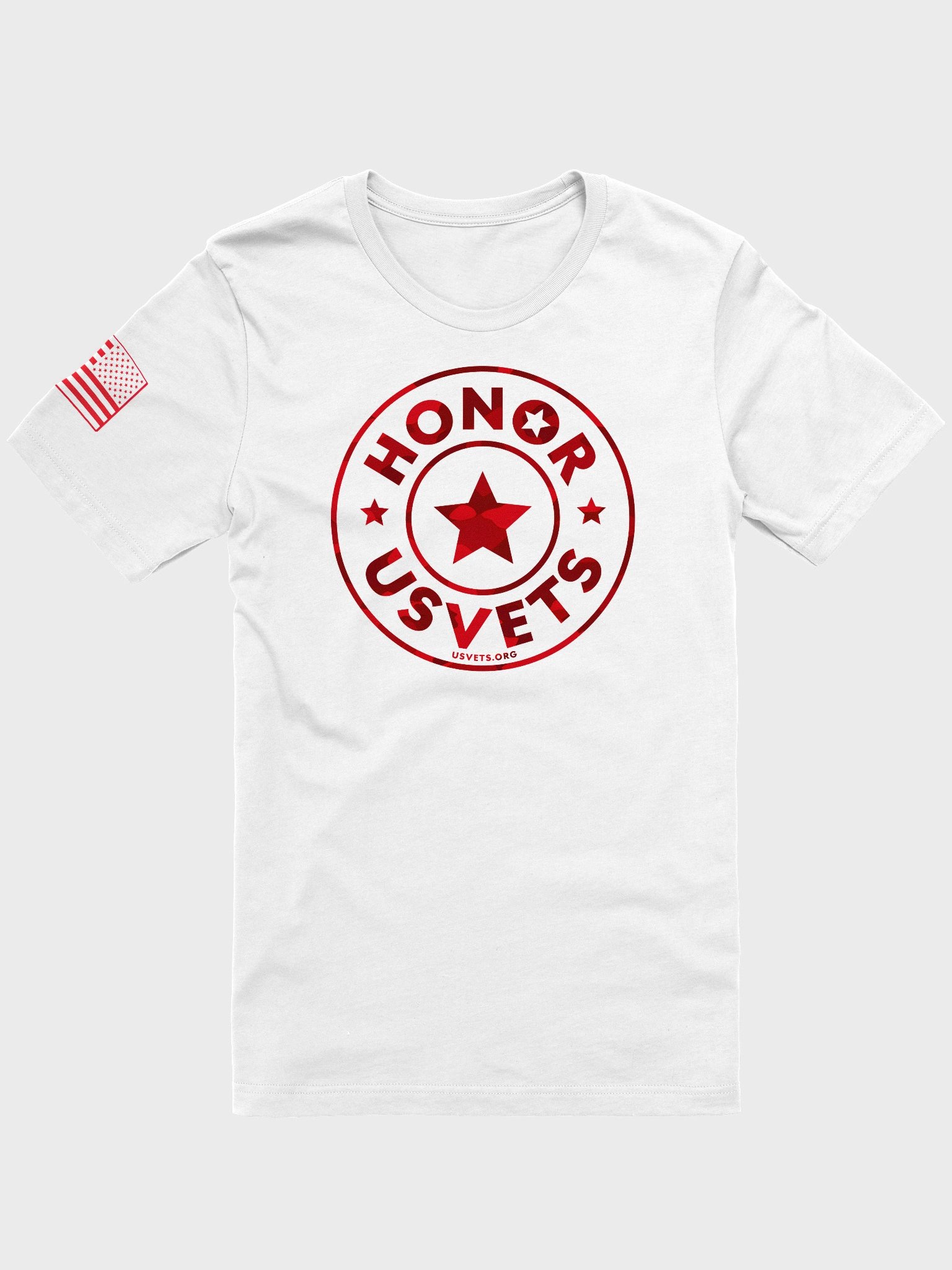 HONORUSVETS - RED STAR TEE product image (1)
