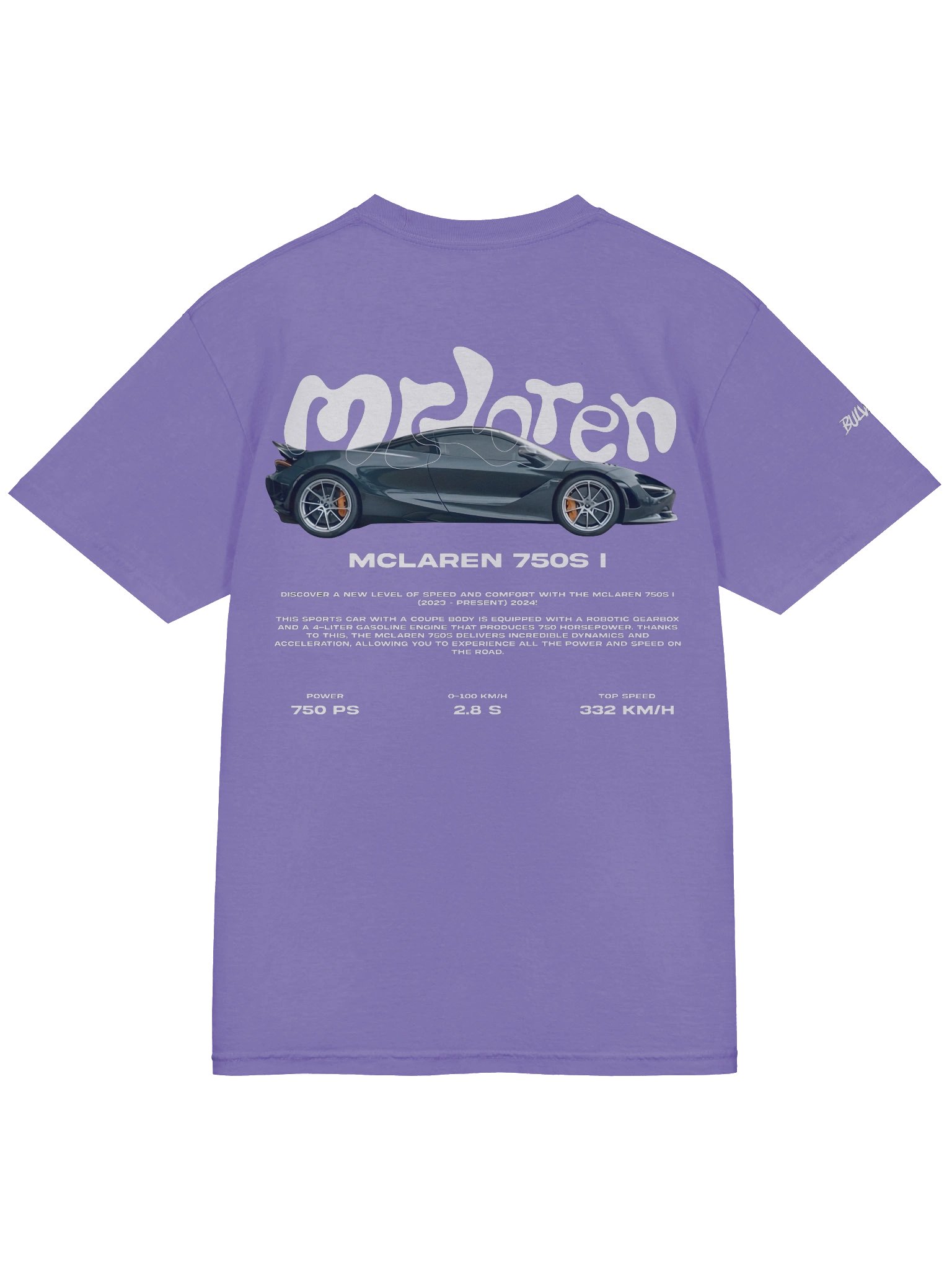 Mclaren 750S I Tee - Bulvant - UFL7XVWXPNY