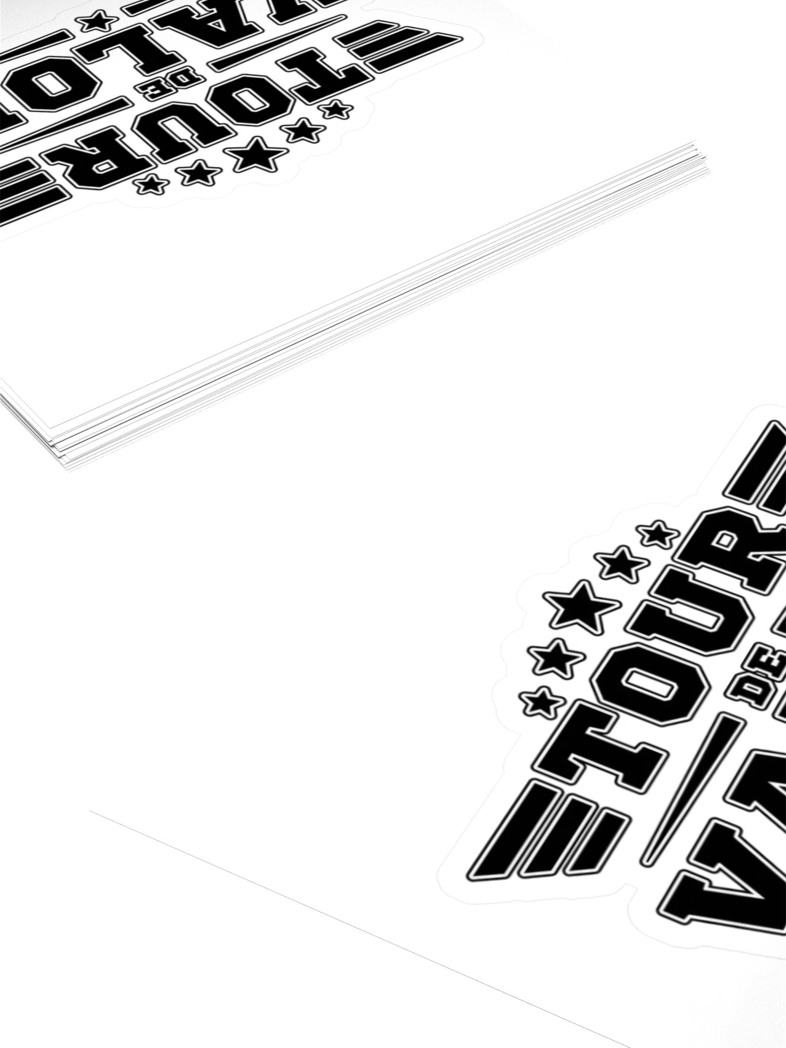 Tour de Valor Kiss Cut Sticker product image (4)