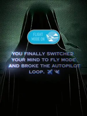 @Cun Cute ✈️ Switch Mode: FLY. Disconnect from the noise below. You don’t break the loop by running faster. You break it by mastering the pause. 🕊️ Tuned to 432Hz harmonic frequency with neo-classical piano, cello, and nocturnal R&B bass—engineered for in-flight focus, nervous system recovery, and high-altitude clarity. Drop a 