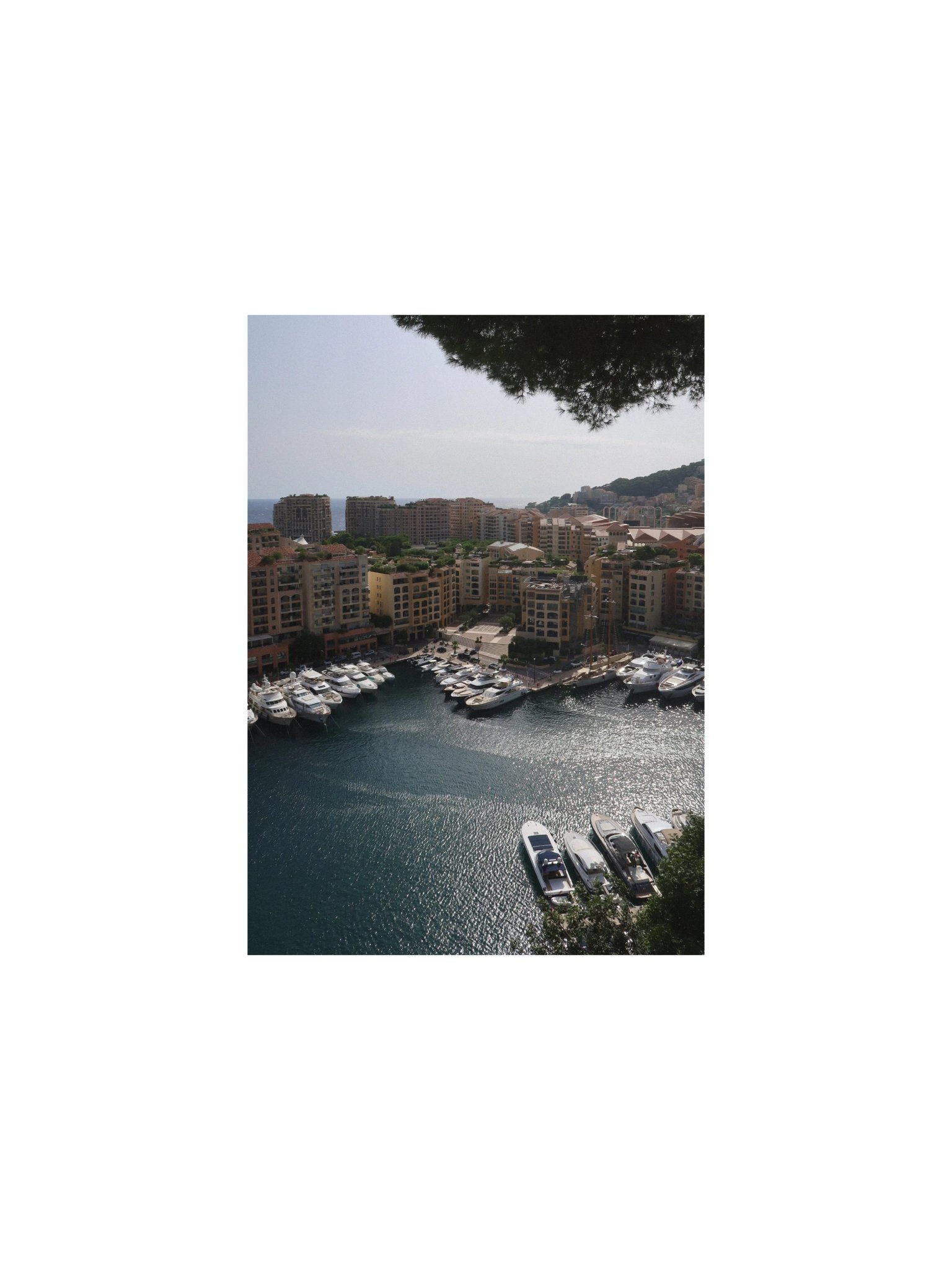 Monaco - Marina Harbor Filled with Luxury Yachts – (Print Only) product image (2)