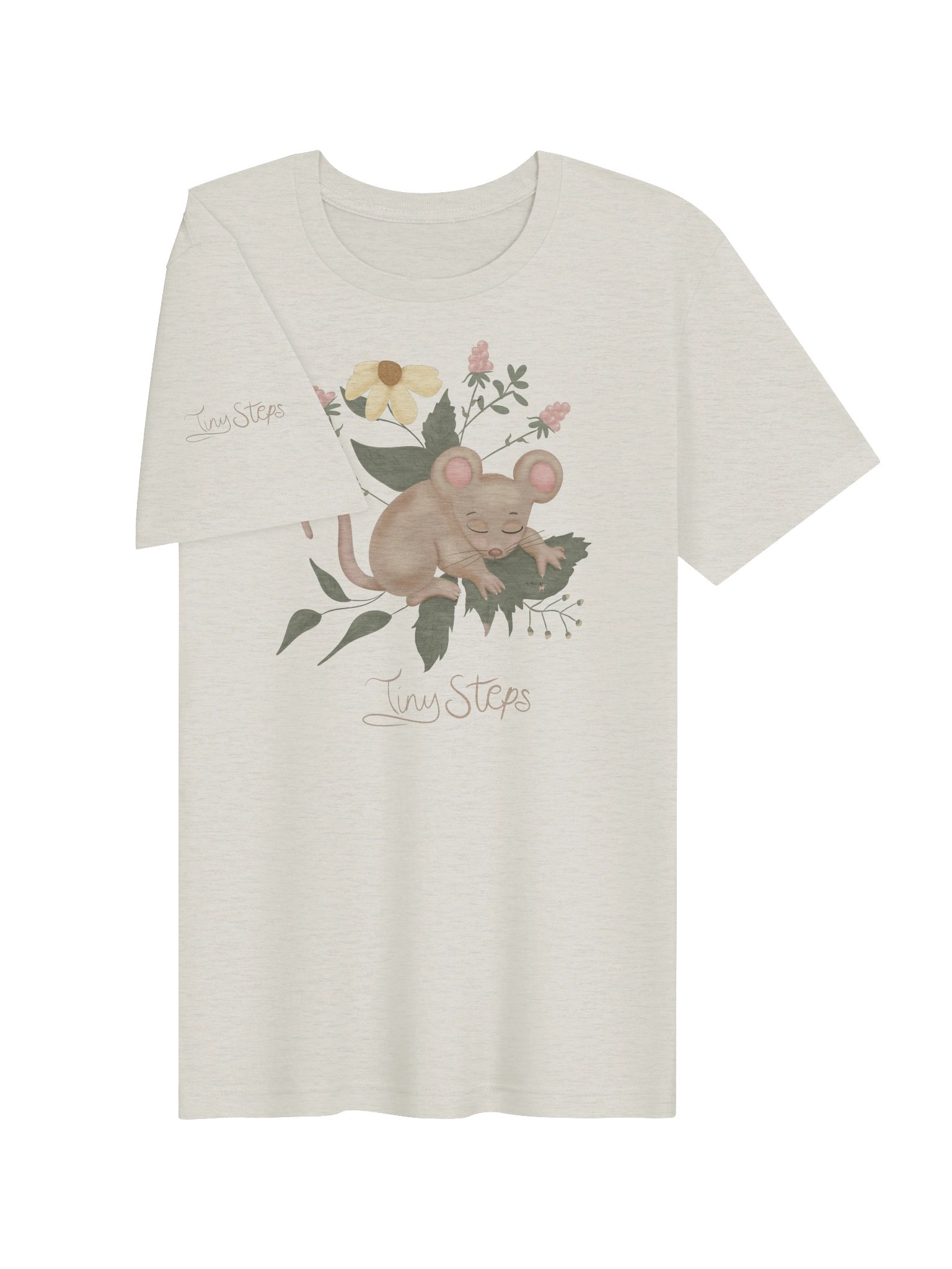 Tiny Steps Mouse Floral Tee product image (3)