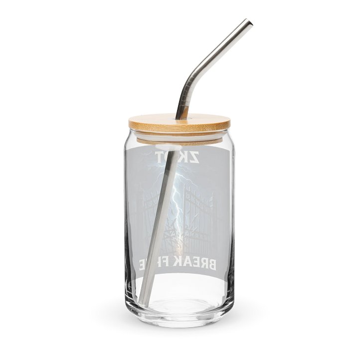 Break Free Album Cover Can Shaped Glass + Lid & Straw - Show your Support - Drinkware product image (2)