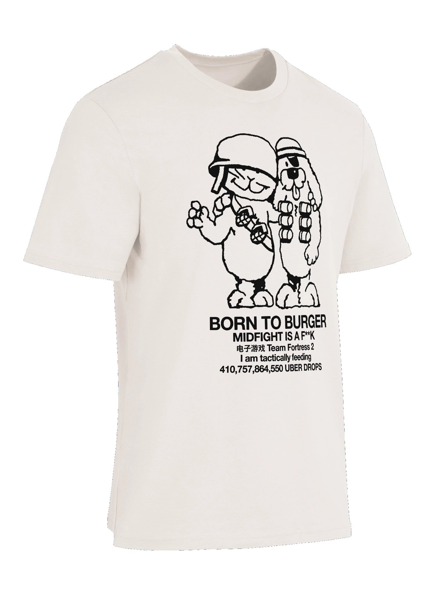 TF2 Friends Burger Shirt product image (6)