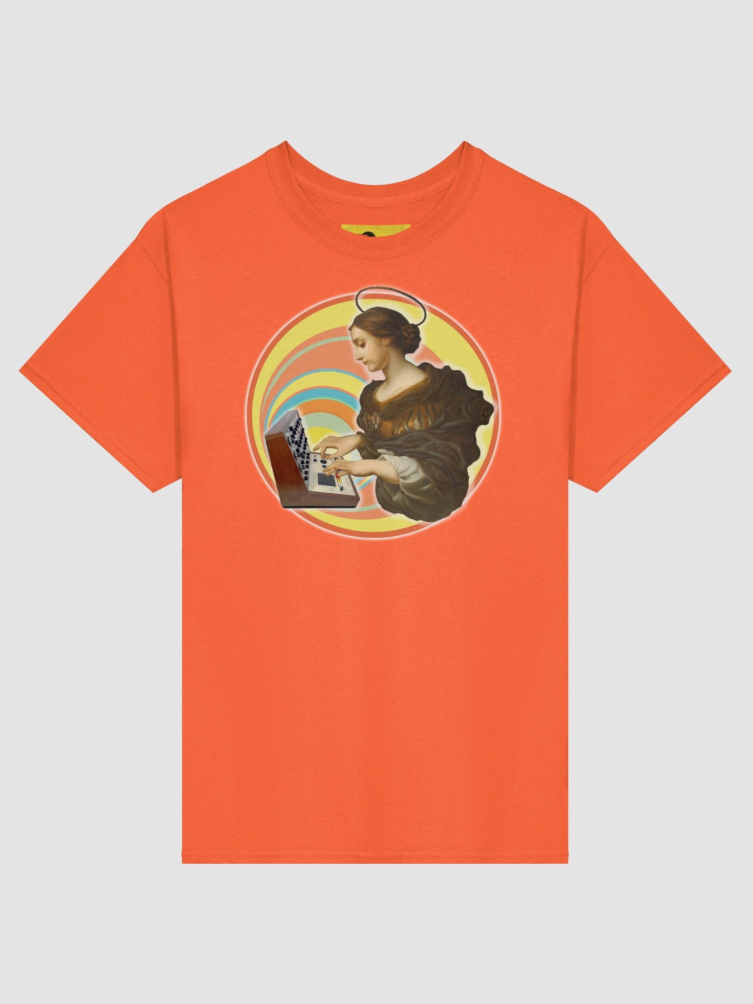 St Synthi Cecilia, The Putney (VCS 3) by Frank Fonik, Techno EDM Unisex t-shirt product image (1)