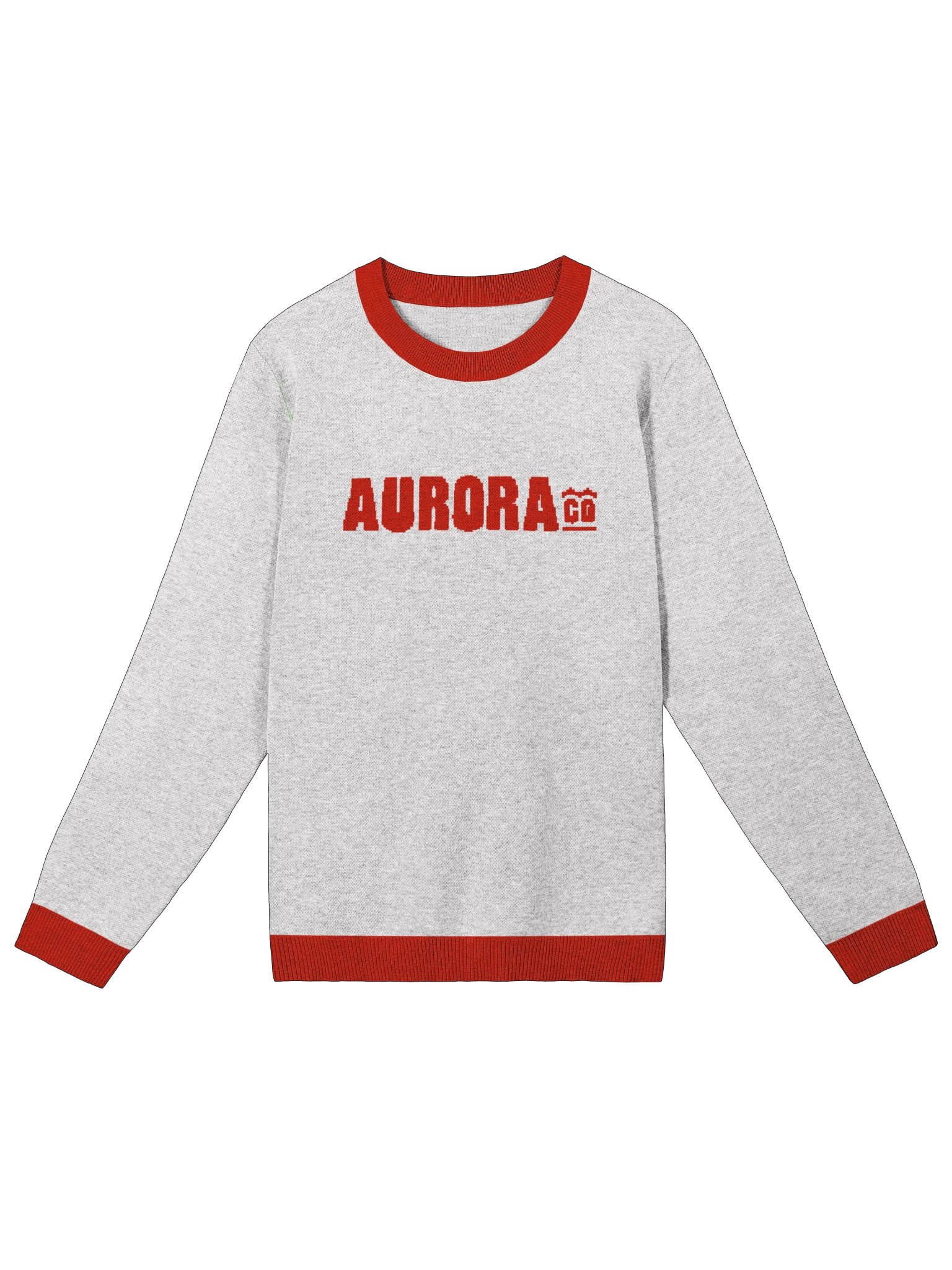 Aurora CO Knitted Sweater (Red/White) product image (1)