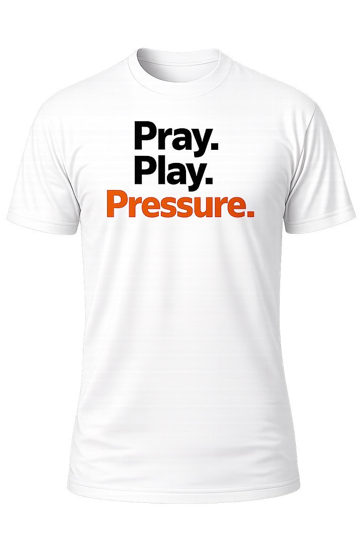 Pray. Play. Pressure Comfort Color Tee product image (2)