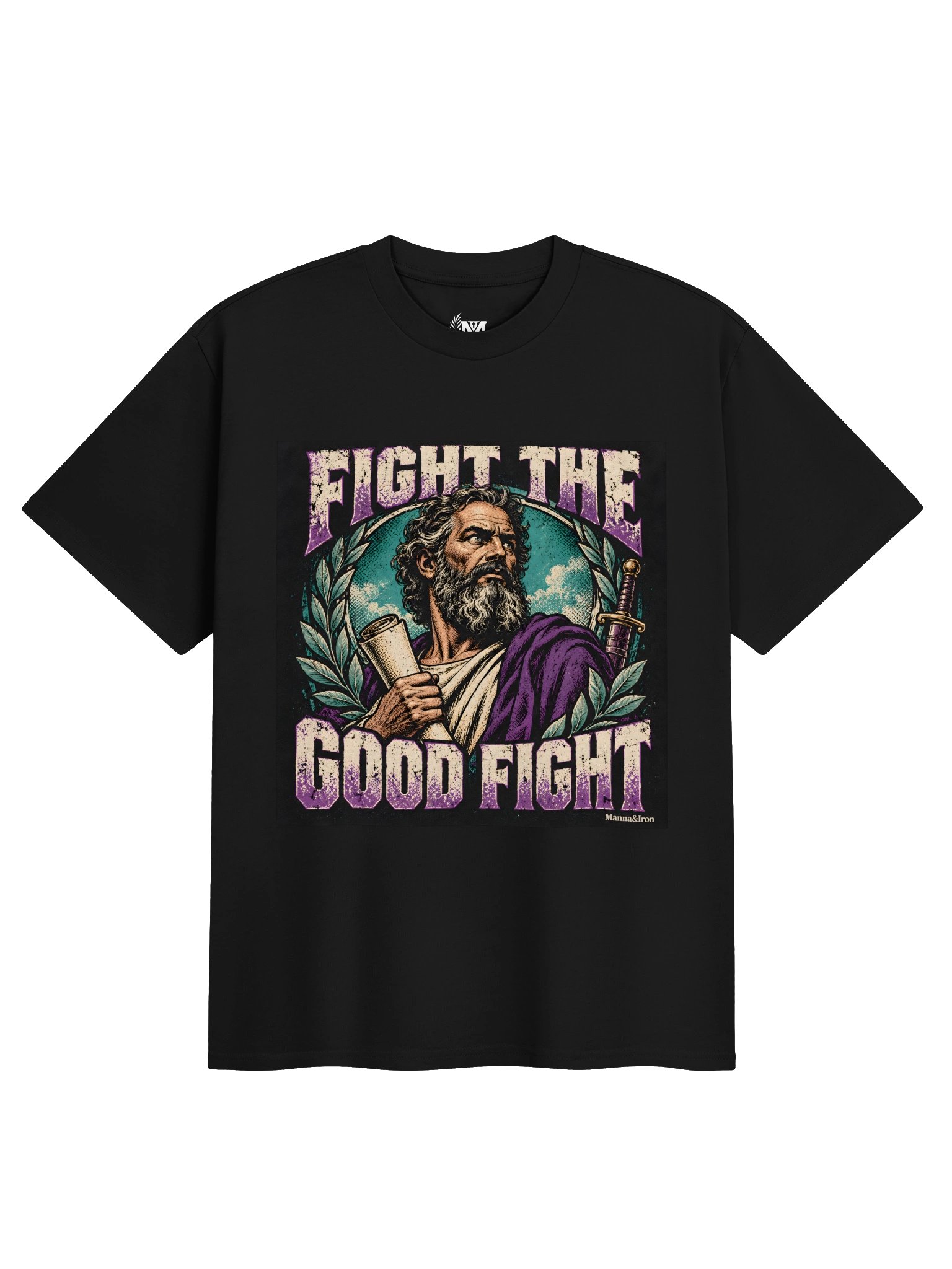 Fight the Good Fight Vintage Graphic Tee product image (2)