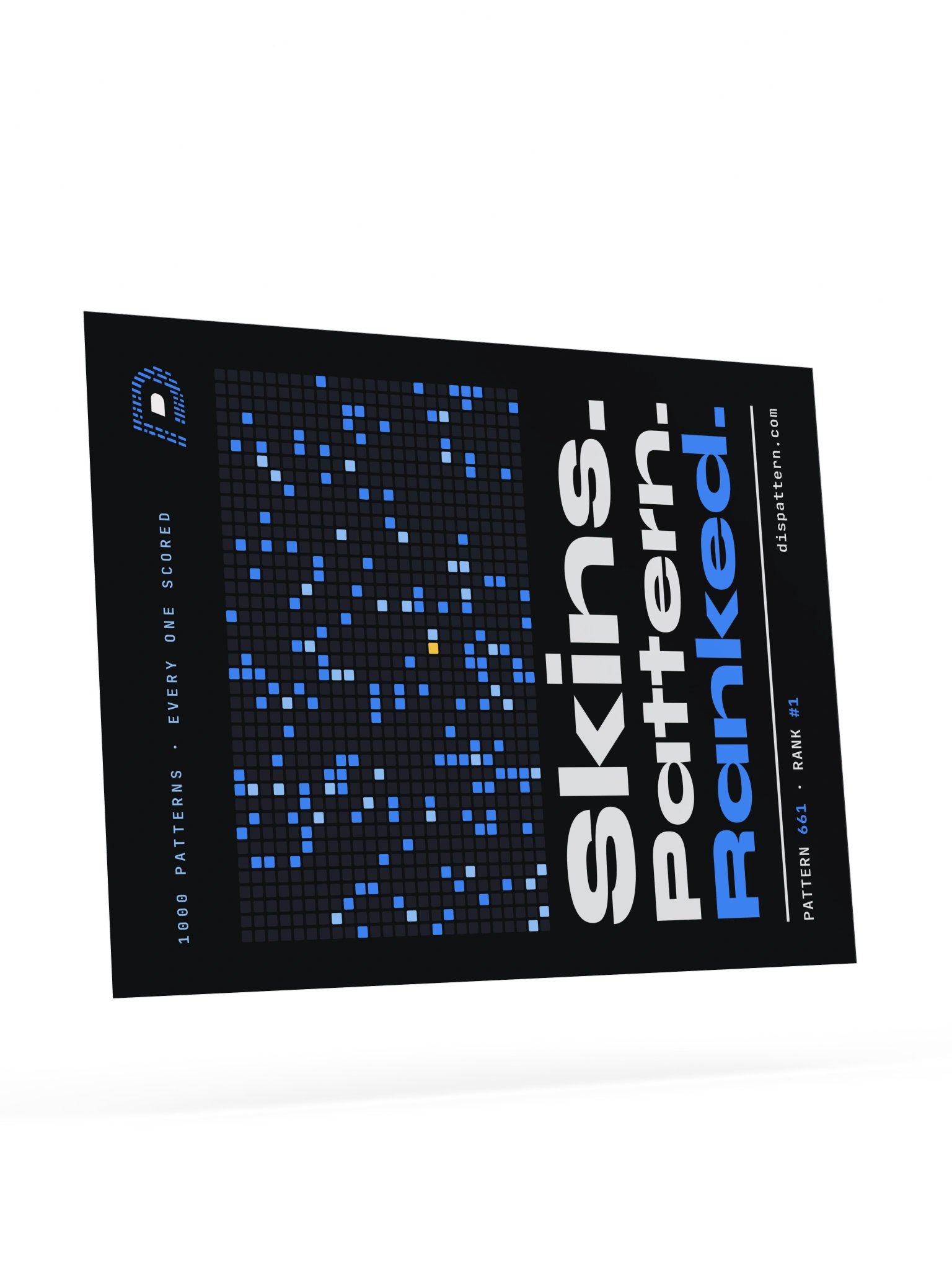 Skins. Pattern. Ranked. Poster 18x24 product image (9)