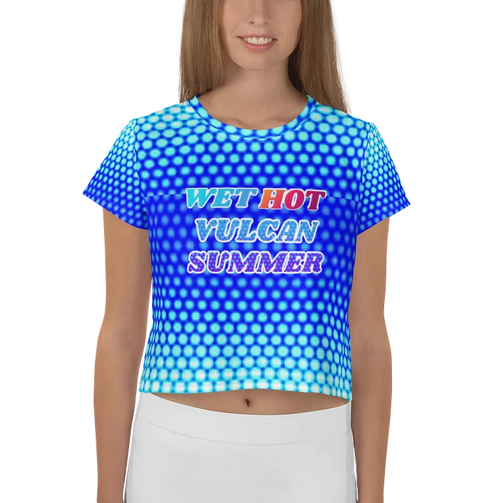 Wet Hot Vulcan Summer Crop Top - Decon Edition product image (1)
