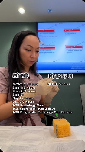I went to med school and nursing school. 

Took a lot of exams. And still more to come! 

#nursetomd  #medicalschool #radiolo...