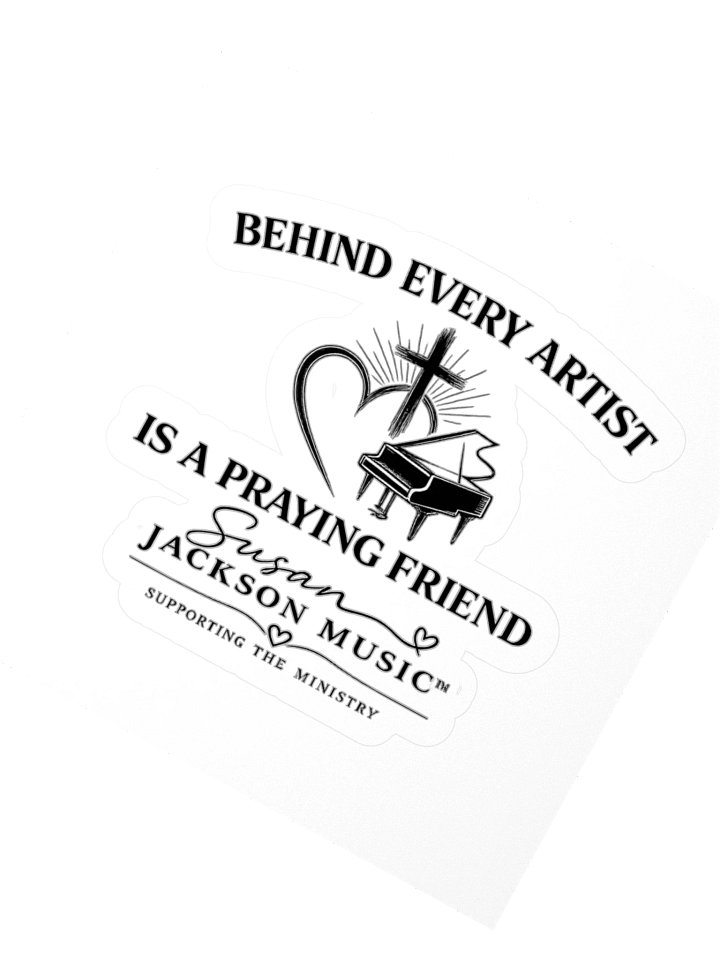 Susan Jackson Music - Prayer Sticker product image (2)