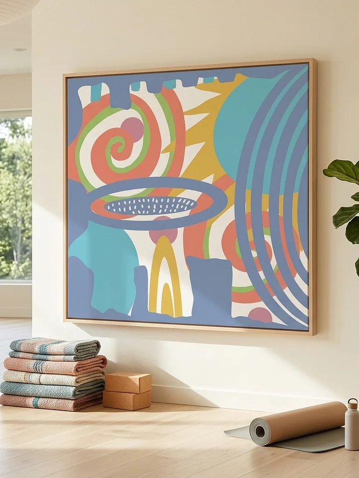 Design-Leinwand „Frequenz der Freude“ product image (4)