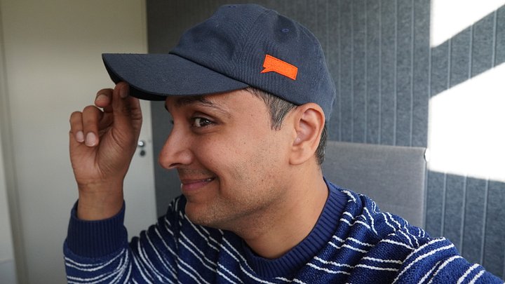 Classic Dad Hat - DHRME Speech Bubble Side product image (2)