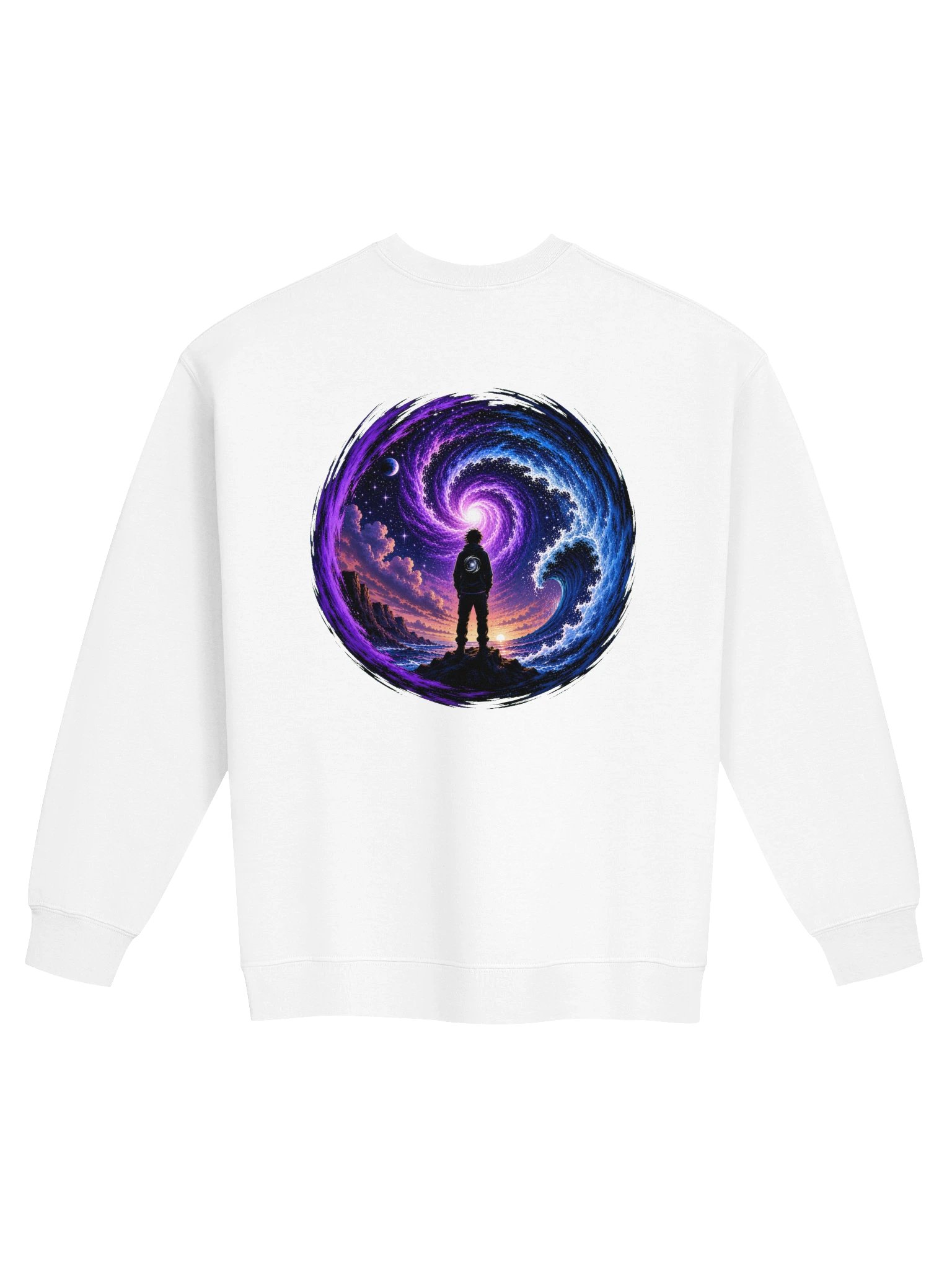 Vibe The Vortex Gildan Classic Crewneck Sweatshirt product image (2)