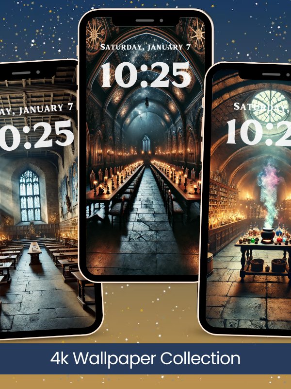 Magical Classrooms Phone Wallpaper 4K Quality Bundle for Android and IOS product image (3)