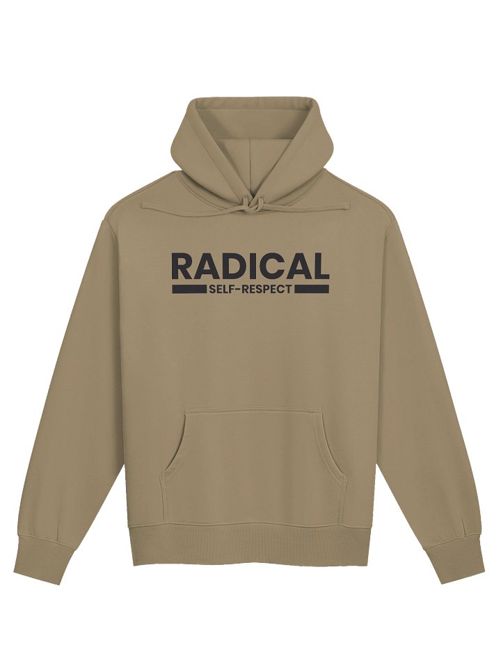 Radical Self-Respect Heavy Hoodie (Phantom Gray) product image (1)