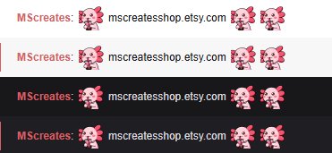 Axolotl Twitch Emote Pack product image (3)