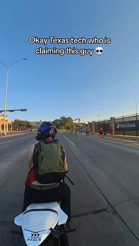 Rolled down university and this guy says I'll show them.... 

I never thought I'd see Someone yelling to me there deepest des...