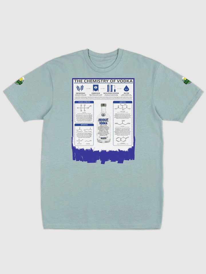 The Chemistry of Vodka | Premium Heavyweight Tee product image (1)