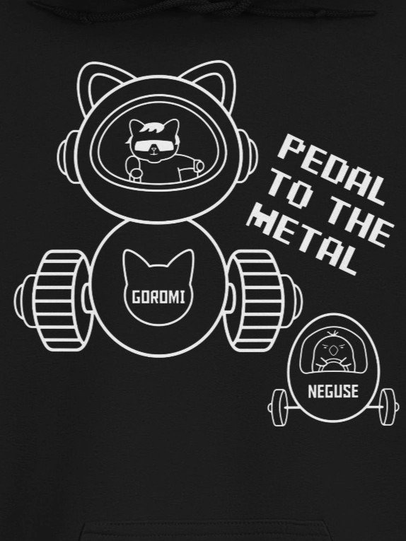 Goromi the Cat (Inefficient Vehicle Race) - Unisex Youth Heavyweight T-shirt product image (1)