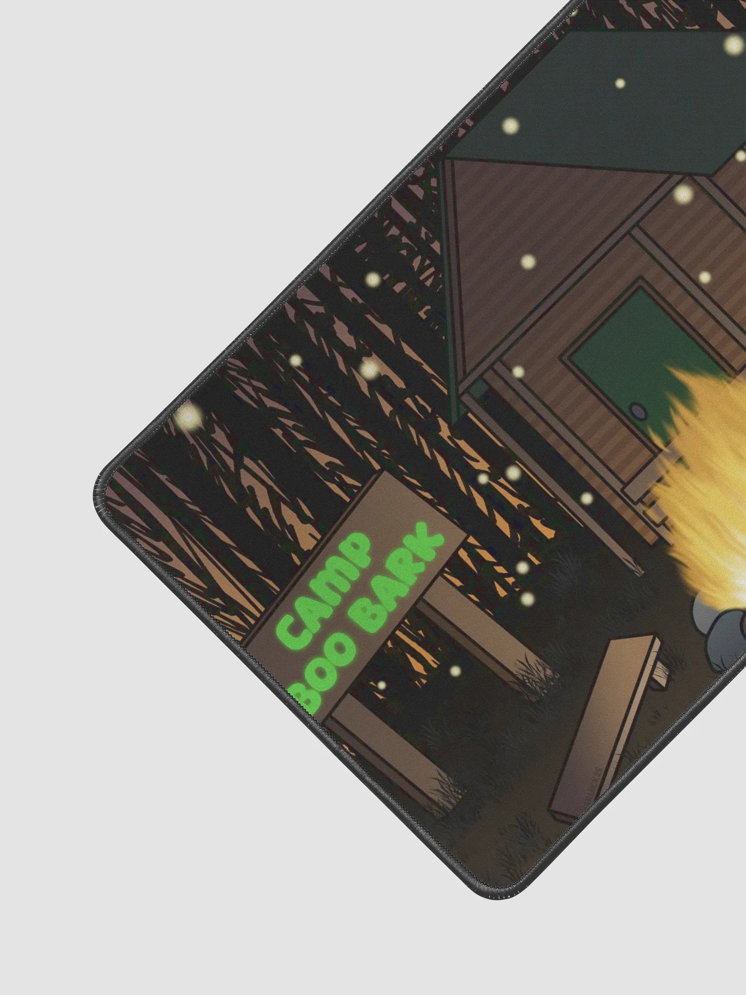 Camp Boo Bark Desk Mat product image (2)