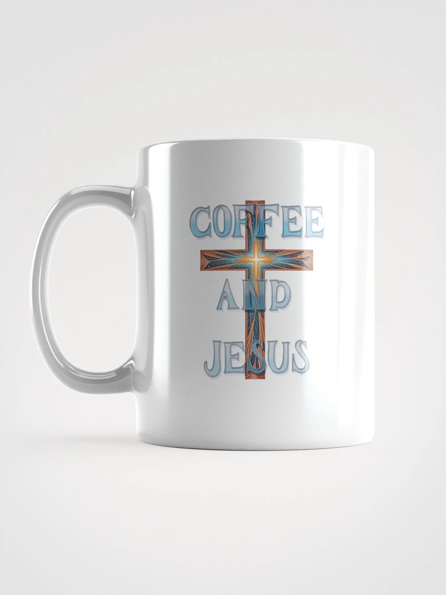 Glowing Cross Coffee Mug product image (2)