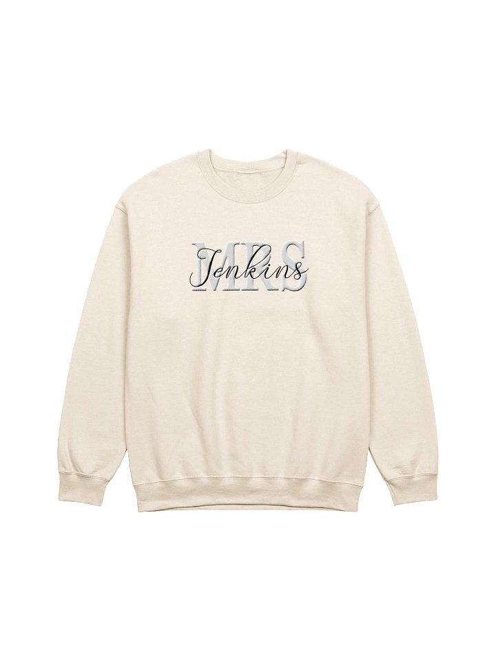 Mrs. Jenkins Embroidered Sweatshirt product image (1)