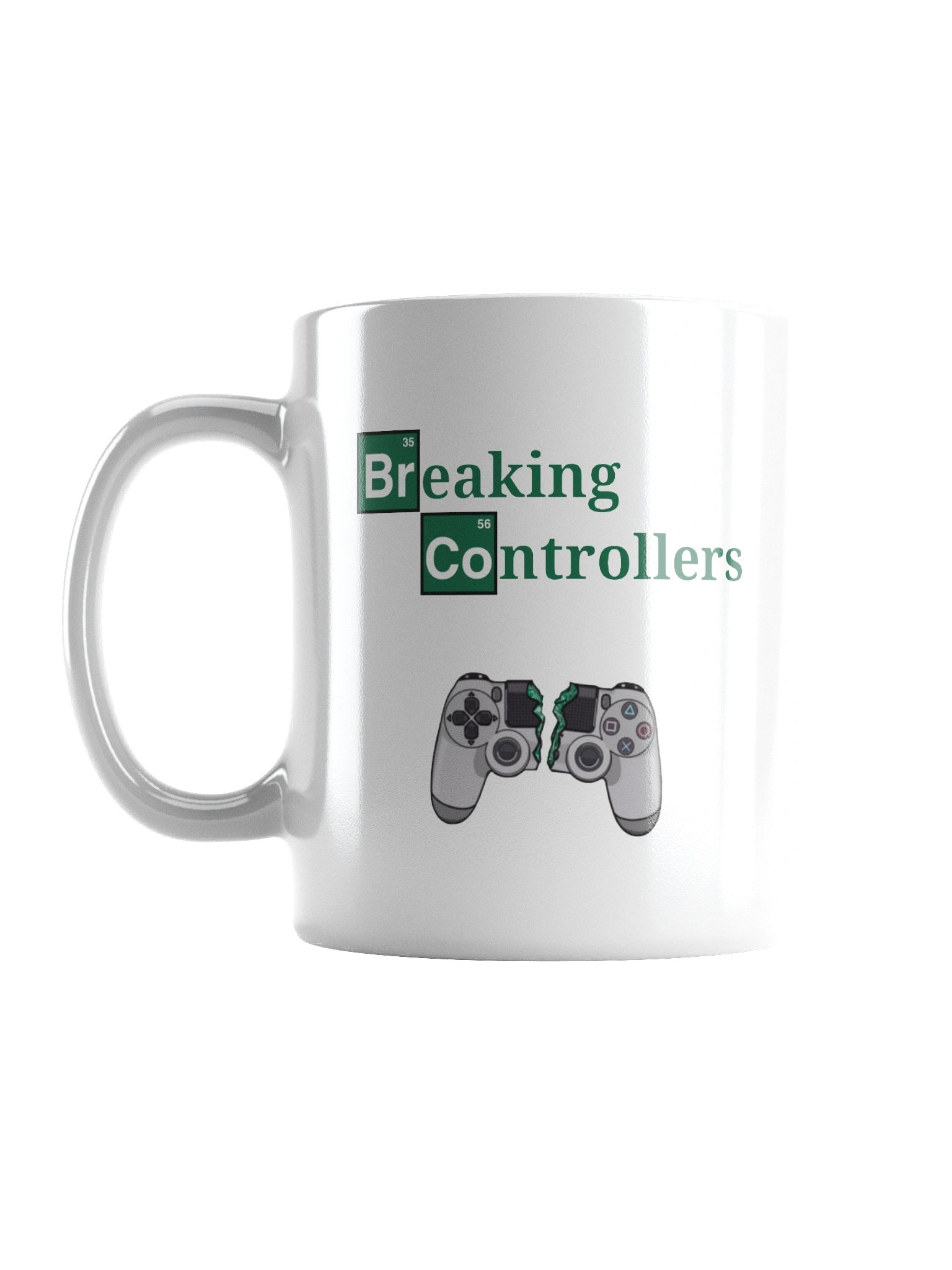 [WOR Shop] Breaking Controllers - White Ceramic Mug product image (1)