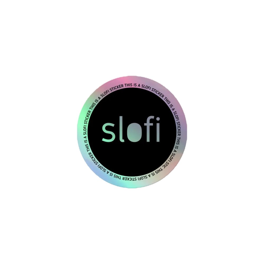 Slofi Holographic Sticker product image (1)