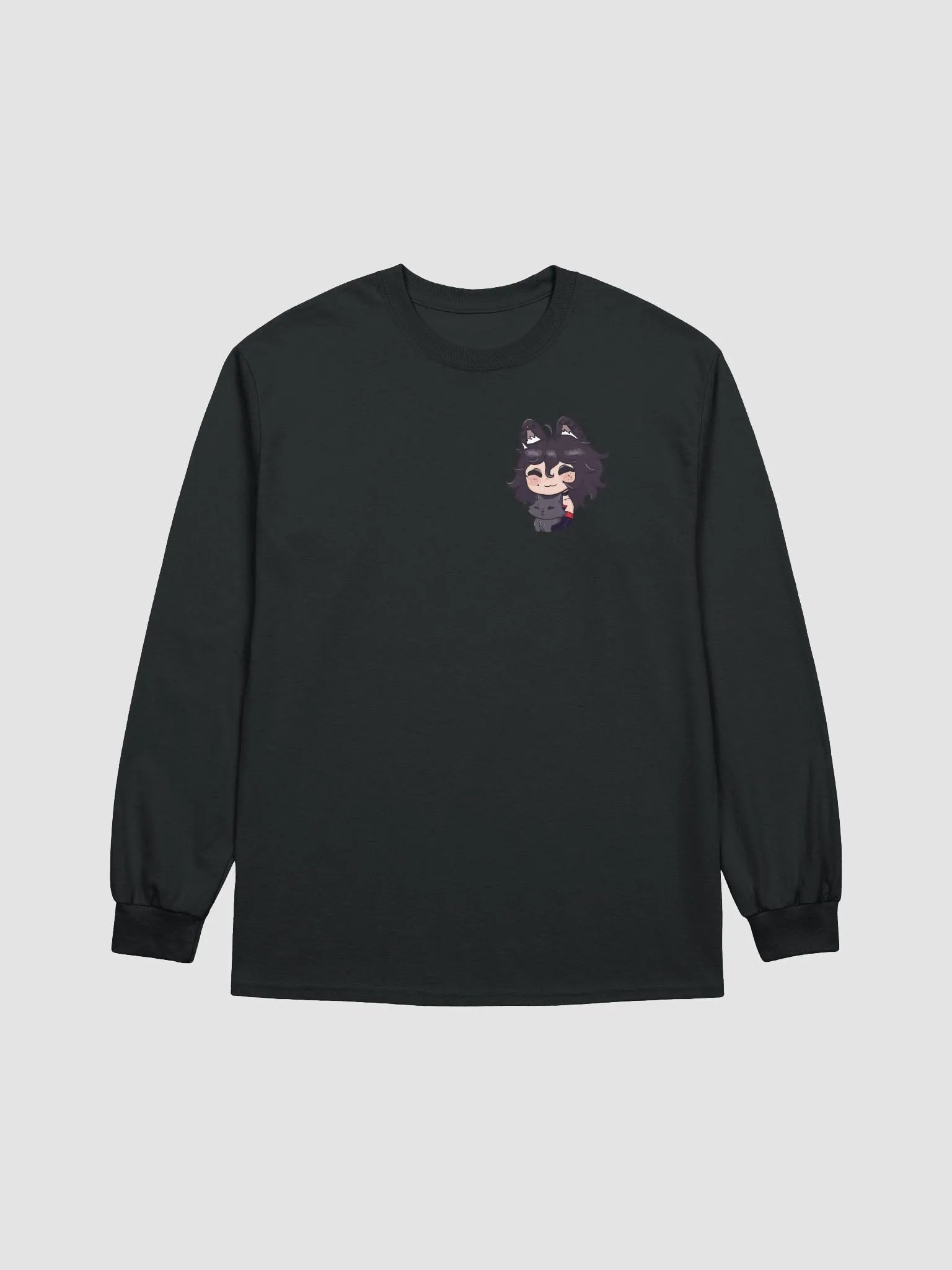 Black Cat Crew Long Sleeve product image (10)