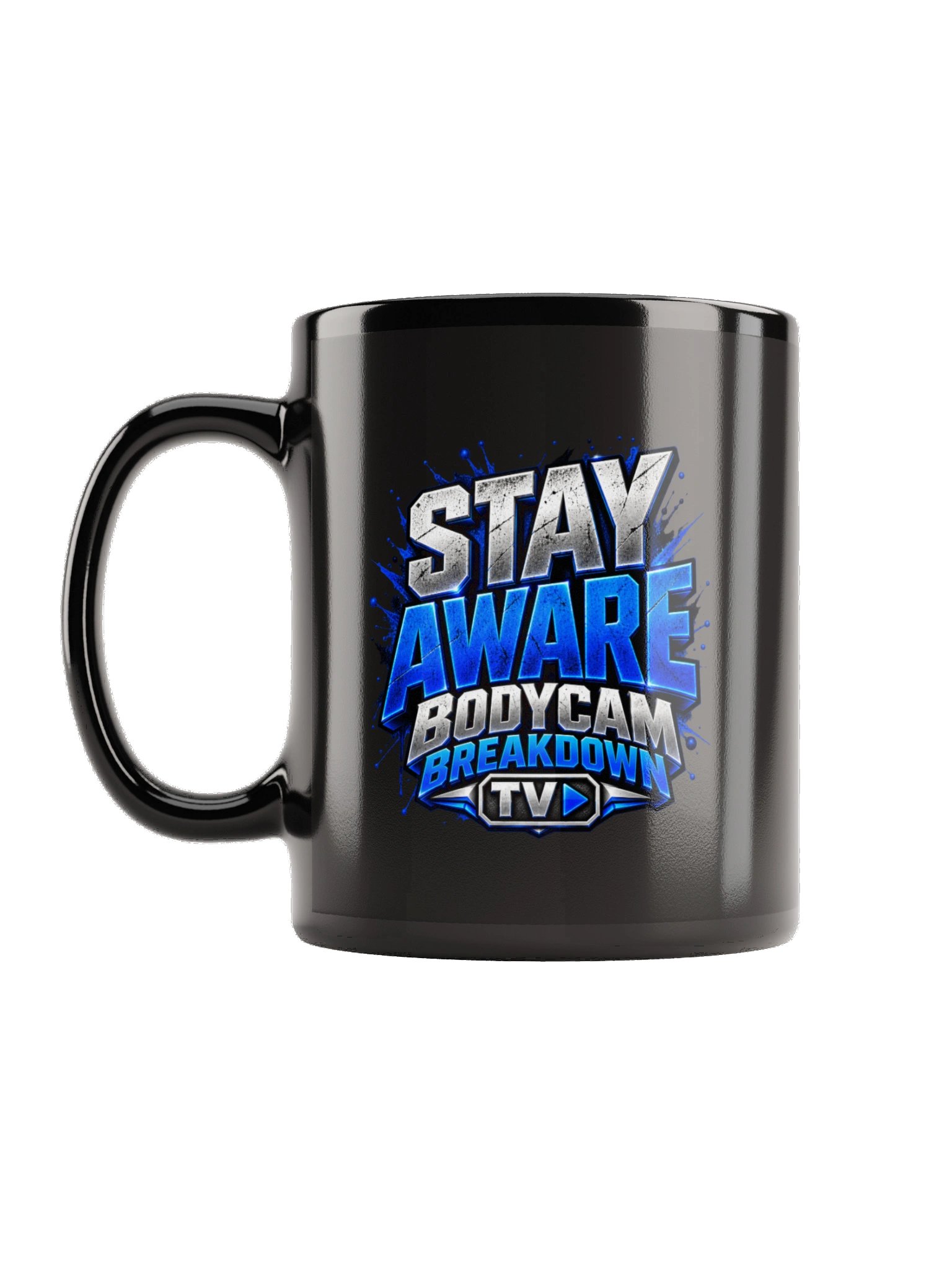 Bodycam Breakdown TV Stay Aware Mug product image (1)