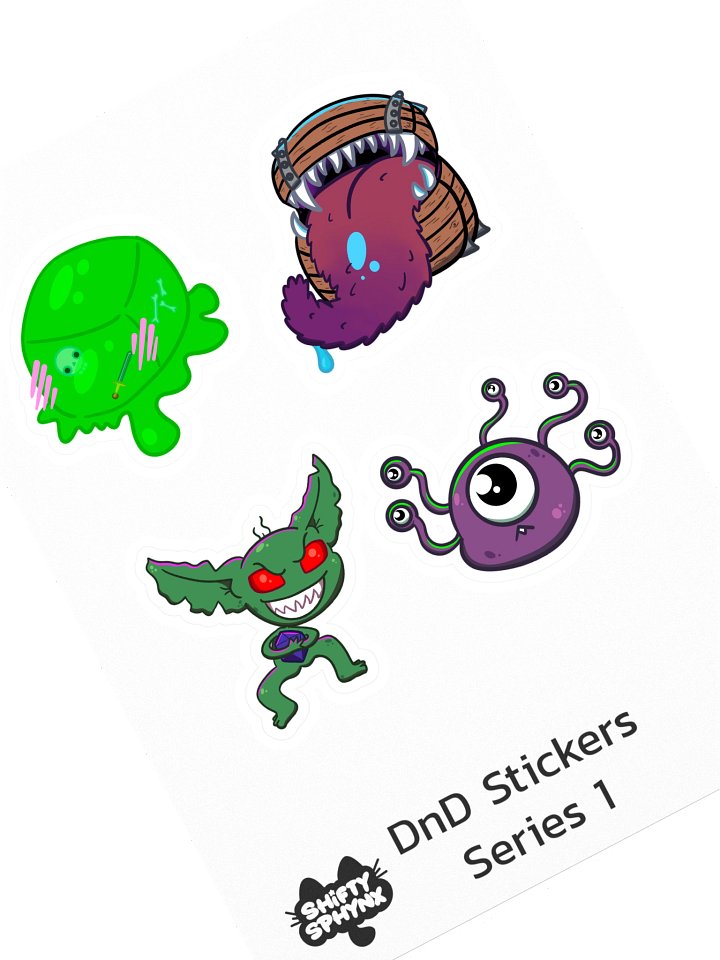 DnD Sticker Series 1 product image (1)