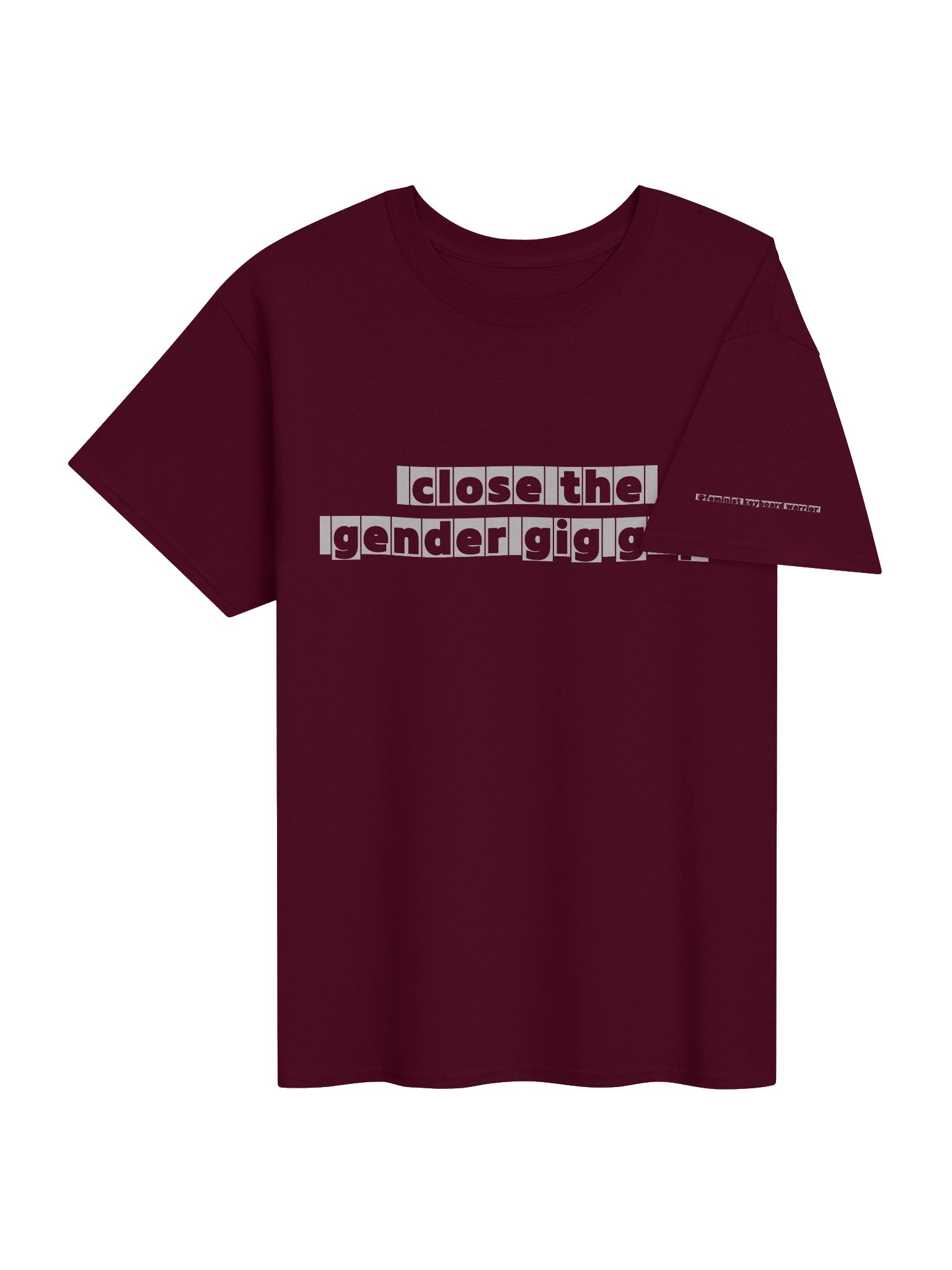 Close the gender gig gap t-shirt product image (4)