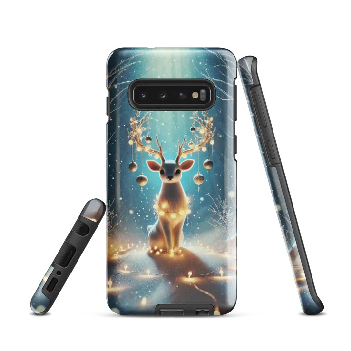 Enchanted Reindeer Samsung Tough Case – Holiday Elegance product image (1)