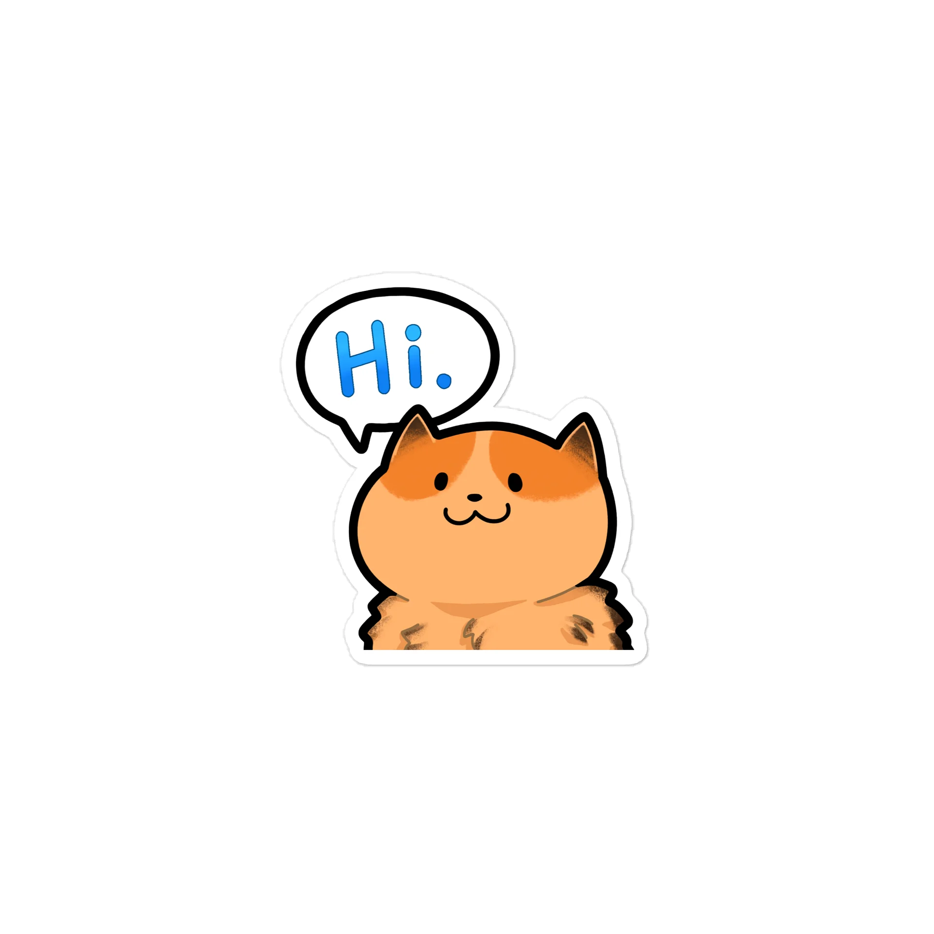 Hi. Sticker product image (1)