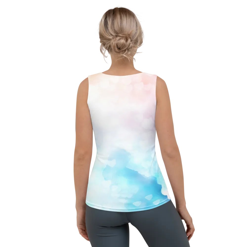 Beautiful Watercolor Girl Women's Tank Top product image (2)