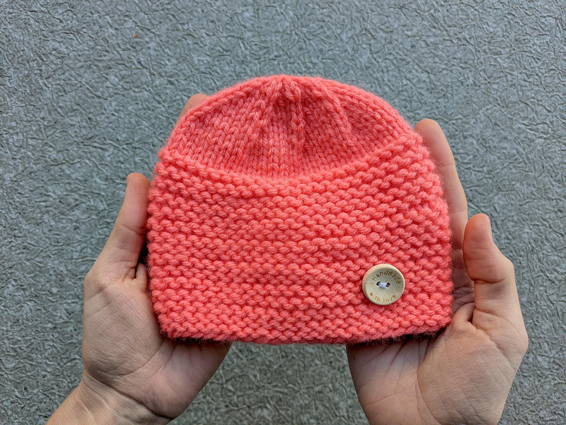 Set of 3 Knit Newborn Baby Beanie Patterns product image (5)