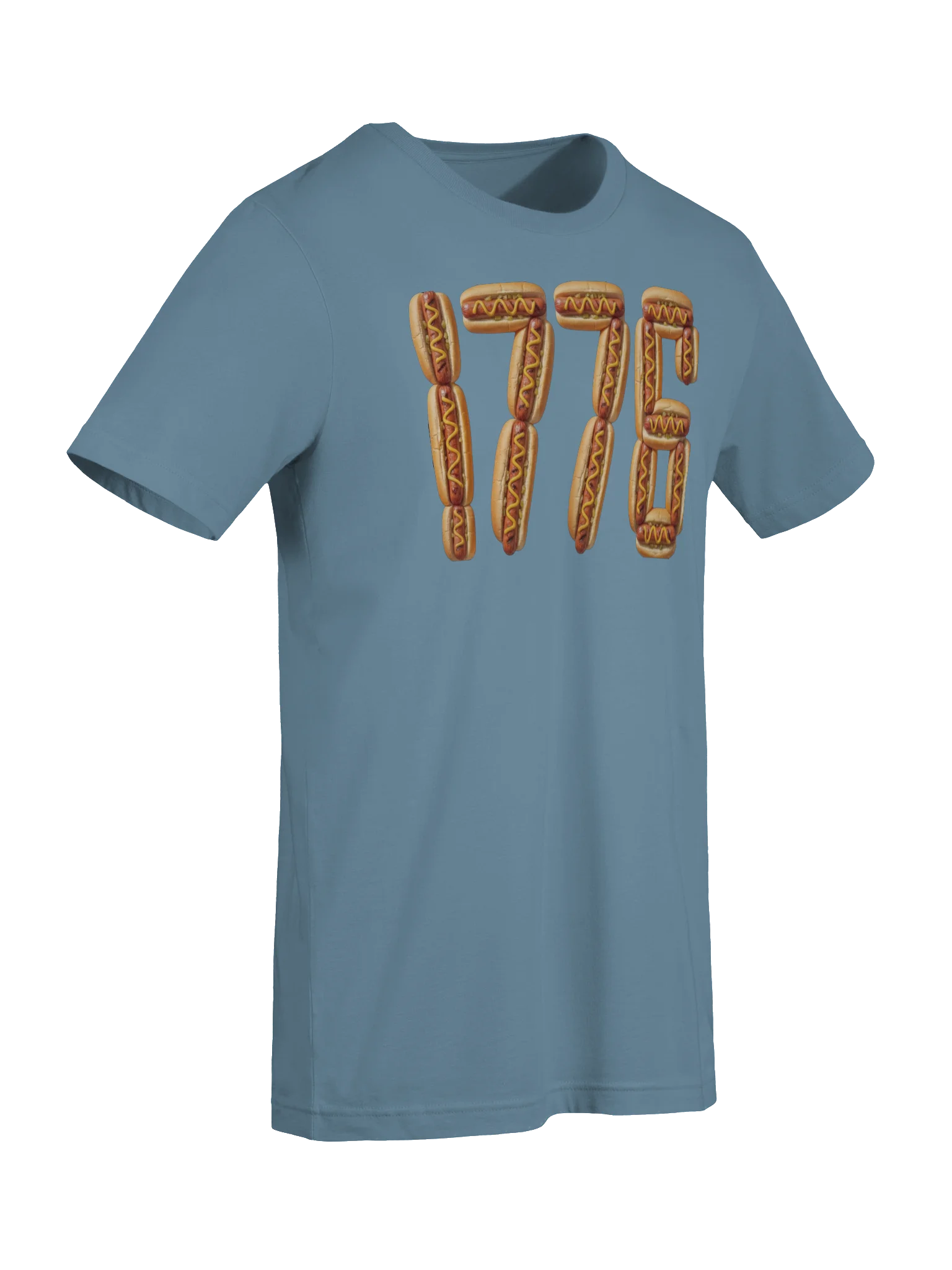 Hot Dog USA 1776 Tee | Patriotic USA T Shirt product image (27)