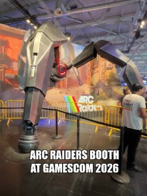 Arc Raiders Booth at Gamescom 2026 #gaming #gamescom #convention #arcraiders #videogames