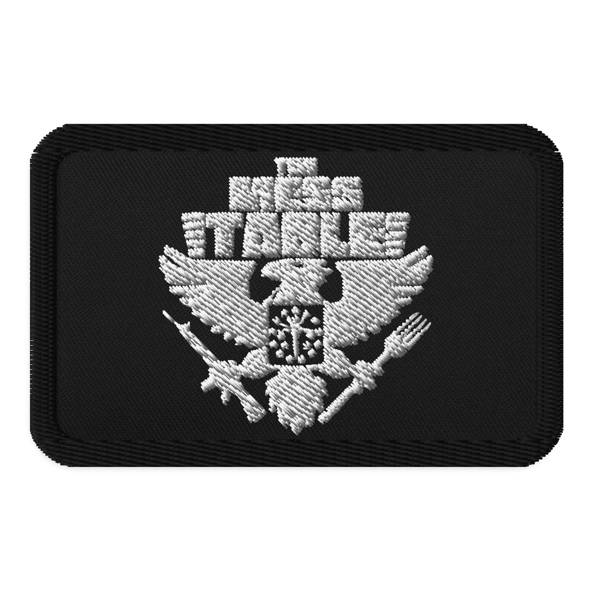 Patch Black with White Logo product image (1)